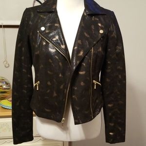 ROCK & REPUBLIC UNIQUE MOTO JACKET